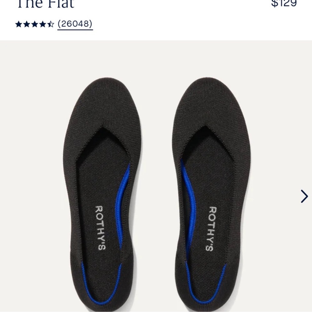 New without box size 8 black flats